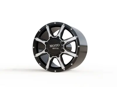 MOTO METAL MO995 WHEEL 3D MODEL 3D model