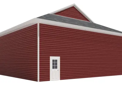 Garage-005 Low Poly 3D model