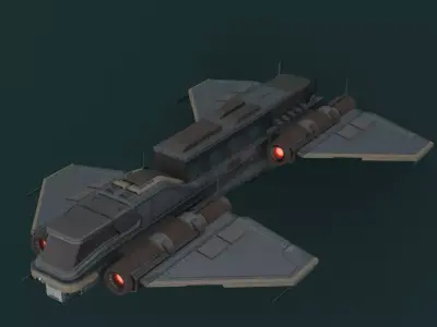  SPACESHIP CRAFT 3D model