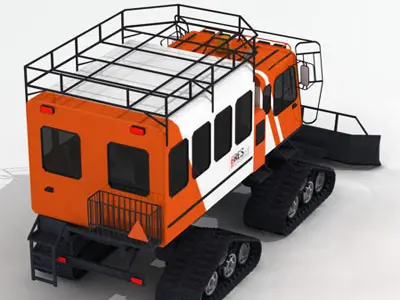 Snowcat Bres400 collection 3D model