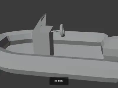 watercraft 3D Model Pack