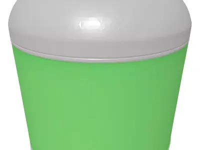 Futuristic Air Purifier Humidifier 3D model
