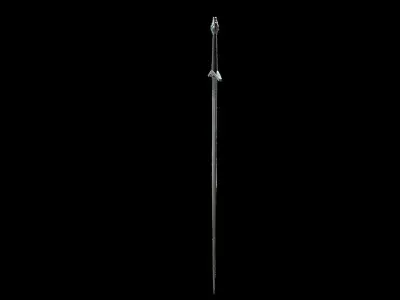 Medieval Knight Sword War Sword 3D Model  3D model