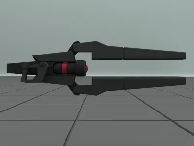 Prototype GN Mega Launcher Parts Model 3D Print 3D print model