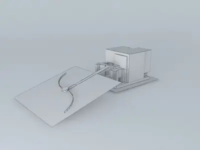 Fröling TX 200-250 wood chips boiler Free 3D model