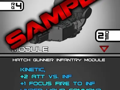 CHIBI-TECH SD - ASHLEY MK IV HATCH GUNNER 3D print model