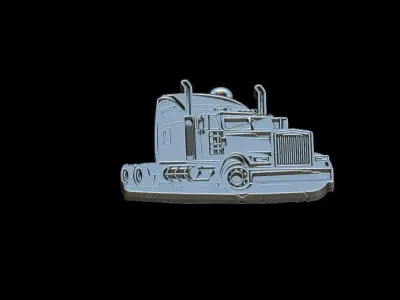 Truck pendant 3D print model buy