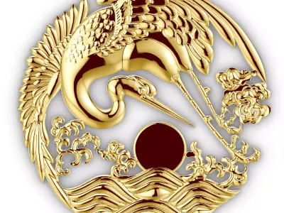 CRANE JAPANESE 3D print model