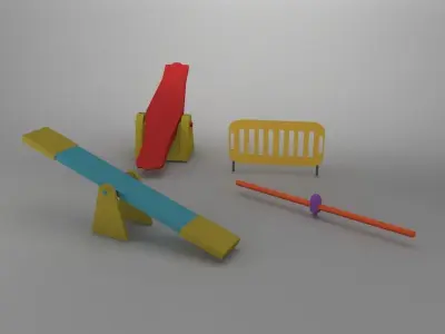 Traps and Obstacles Pack 3D model