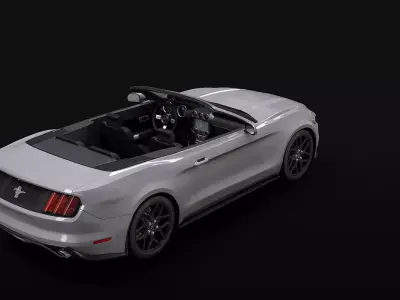 Mustang Convertible 3D model