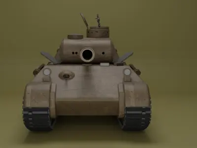 Panther V Tank 3D model