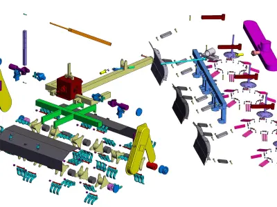 Snowbreaker and Snow Remover  3D model