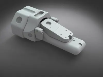 Mechanical part transporter 3D model