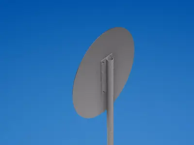 Road Sign Low-poly 3D model purchase