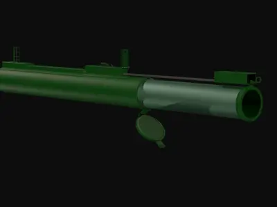 M72 Law Low Poly Low-poly 3D model