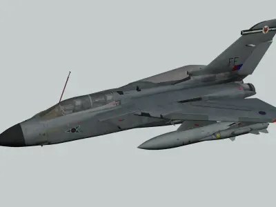 Tornado GR1 3D Cockpit  3D model