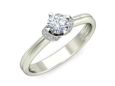 Wedding Ring  3D print model 74