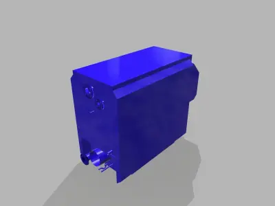 Boiler box Free 3D model