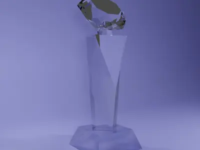 Crystal momento awards 3D model