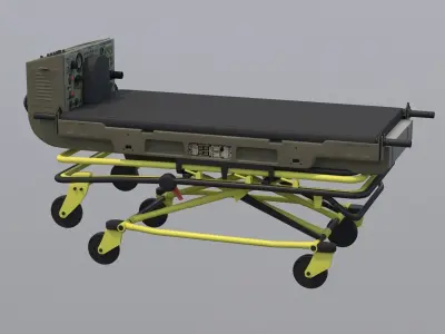LSTAT ICU Life Support for Trauma and Transport 3D model