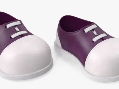 Cartoon Shoes 3D model purchase