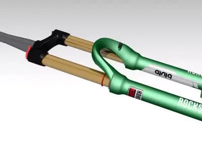 Fork Suspension 27-5 3D model