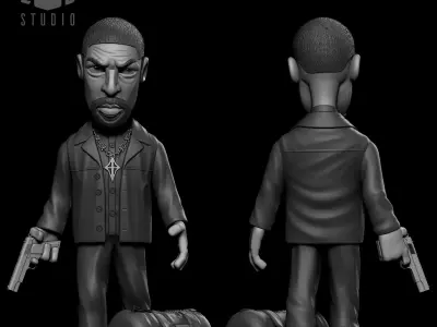 ALONZO - TRAINING DAY 3D print model