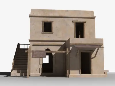 Arab x24 Low-poly 3D model