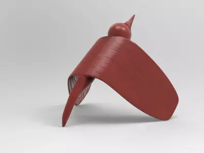 Decor Bird Low-poly 3D model