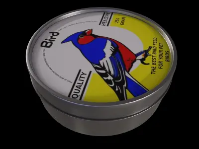 Bird Food - GAME READY PBR Low-poly 3D model