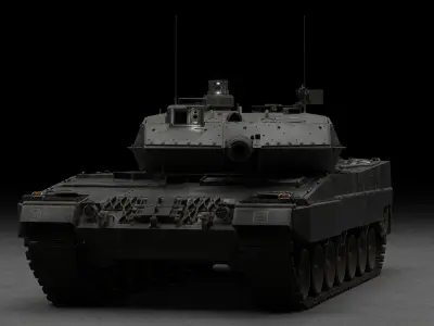 Tank Leopard 2a6 3D model