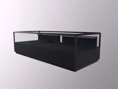 Floor fridge Low-poly 3D model