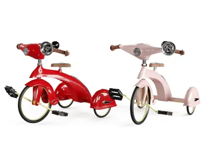 Baby bike tricycle 3D model