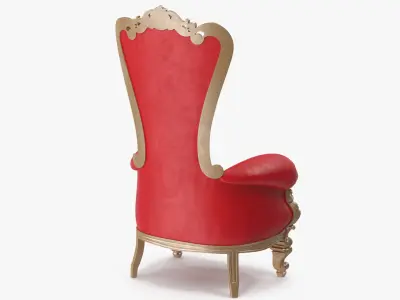 Santa Throne Chair  purchase 3D model