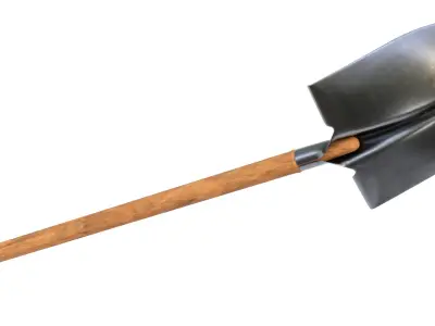 Shovel garden 3D model