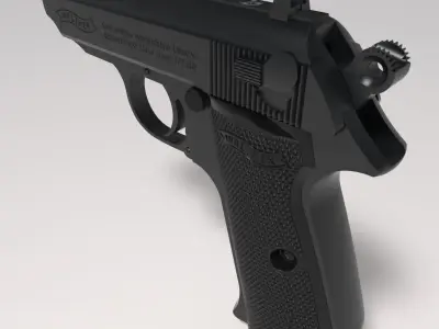 Airgun BB pistol Walther-Umarex ppks 3D model 3D model