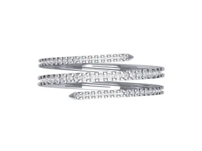Wedding Ring 3D print model 115