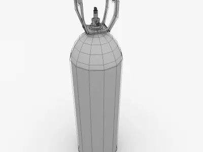 Helium Tank 3D model