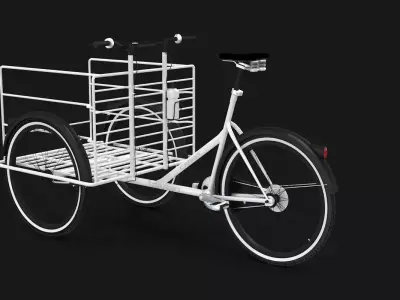 FKV Cargo Bicycle 3D model