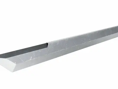 Ninjato japanese samurai sword Low-poly 3D model