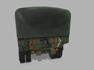 Cargo m35 Low-poly 3D model