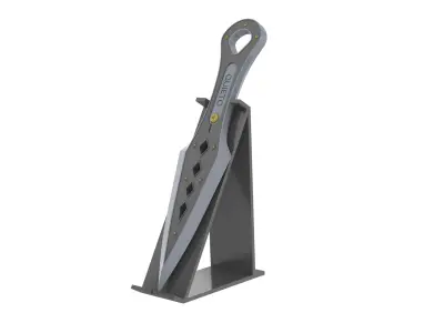  Wraith Heirloom Kunai Knife - APEX - Commercial - Printable STL 3D print model