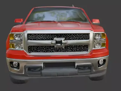 Vintage Rusty Pickup Truck 3D Model 3D model get