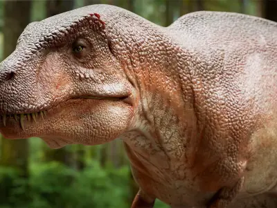 Acrocanthosaurus Low-poly 3D model