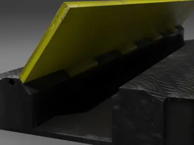 Cable Protector game ready Free low-poly 3D model