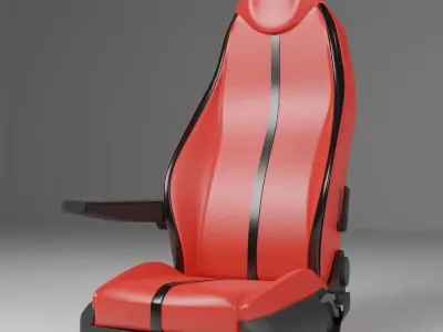 Car Seat 3D model by khiranthak