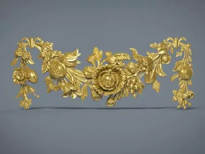 Swag Onlay  3D print model