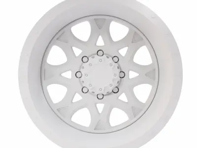 Car Alloy 3d model  3D model