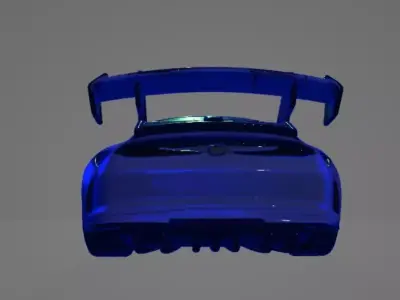 Porsche 911 GT3 RS Verde Oliva  3D model