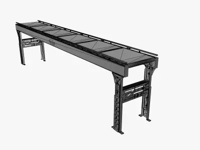 Conveyor - Zipline BZPDC 3D model